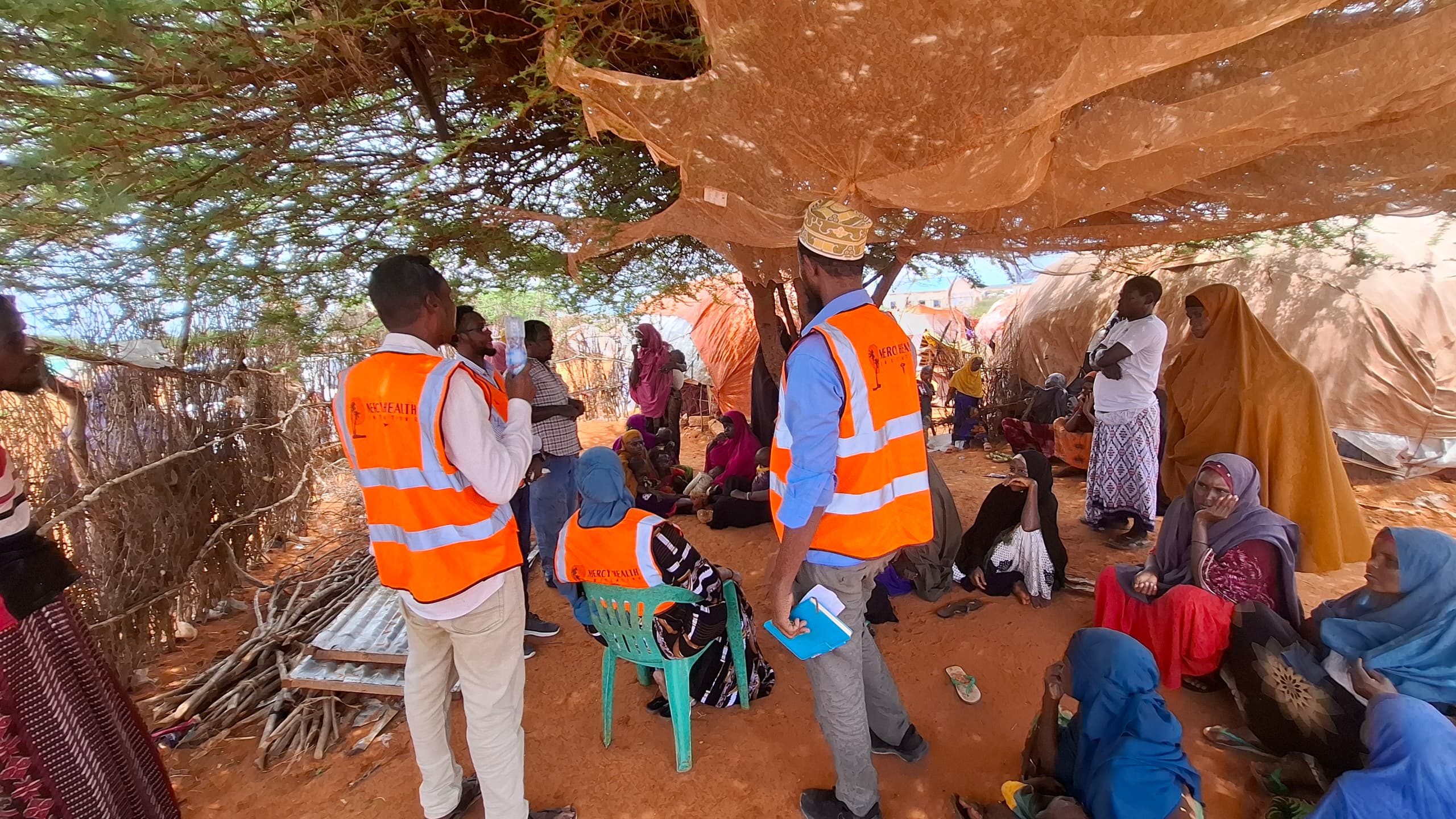 MHI staff conducting rural outreach